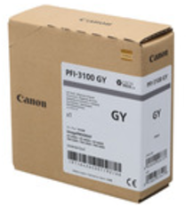 Картридж Canon PFI-3100GY Grey — серый, 160 мл, для imagePROGRAF GP-2600S, GP-4600S, GP-6600S, PRO-2600, PRO-4600, PRO-6600 (6426C001)