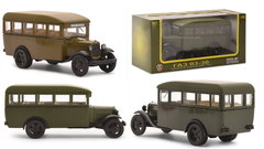 GAZ-03-30 military bus 1:43 Nash Avtoprom