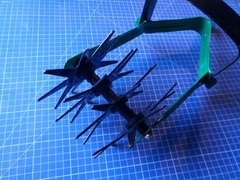 РОСТОК 230 мм длина рабочей части, углеродистая сталь, покрытие - краска, ротационный, четырёхдисковый, культиватор (421595)