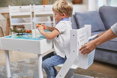 Растущий стульчик MYPLAYROOM™ к песочнице, белый 15