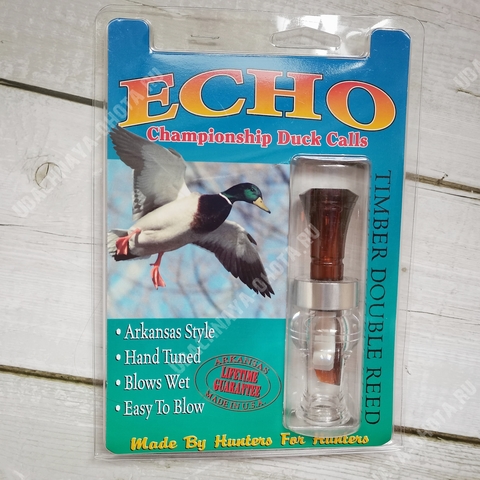 Манок на утку Echo Timber Double Reed