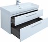 Aquanet 249922 Тумба Nova 100 2 ящ. (SLIM SYNERGY) цв.бел. глянец (249922)