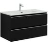 Aquanet 337956 Тумба Вега 2.0 90 2 ящ. цв.черный (337956)