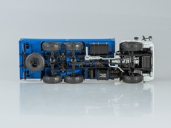 KAMAZ-43118 6x6 flatbed truck restyling white-blue 1:43 Start Scale Models (SSM)