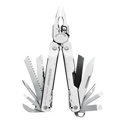 Мультитул Leatherman SuperTool 300, 19 функций, серебристый, нейлоновый чехол