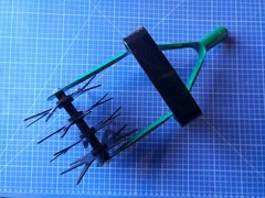 РОСТОК 230 мм длина рабочей части, углеродистая сталь, покрытие - краска, ротационный, четырёхдисковый, культиватор (421595)