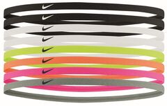 Повязка на голову Nike Skinny Headbands 8P - black/black/white