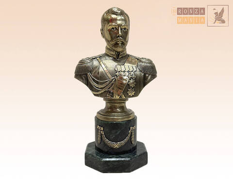 статуэтка бюст Николай II