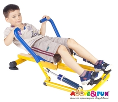 Детский гребной тренажер с двумя рукоятками Moove&Fun SH-04