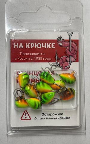 Мормышка На Крючке Капля 5мм