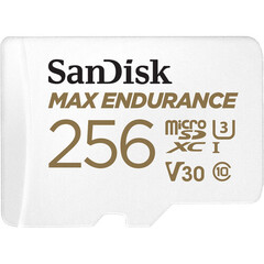 Карта памяти SanDisk 256GB MAX ENDURANCE UHS-I microSDXC 100/40 MB/s C10, U3, V30