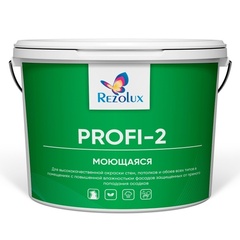 Краска Profi-2 (Профи-2), моющаяся (14 кг) супербелый