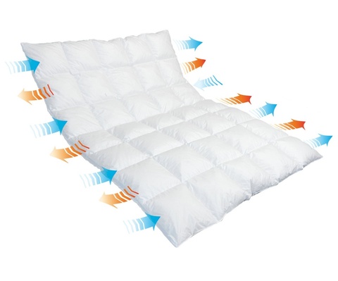 Одеяло пуховое всесезонное 155х200 Traumina Breeze Daune