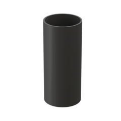 Труба водосточная 1 м Premium, графит