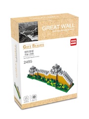 Конструктор Wisehawk Великая китайская стена 540 деталей NO. 2495 Great Wall small Gift Series