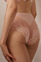 Трусы высокие пудрового цвета ESOTIQ 39513 SWEETHEART