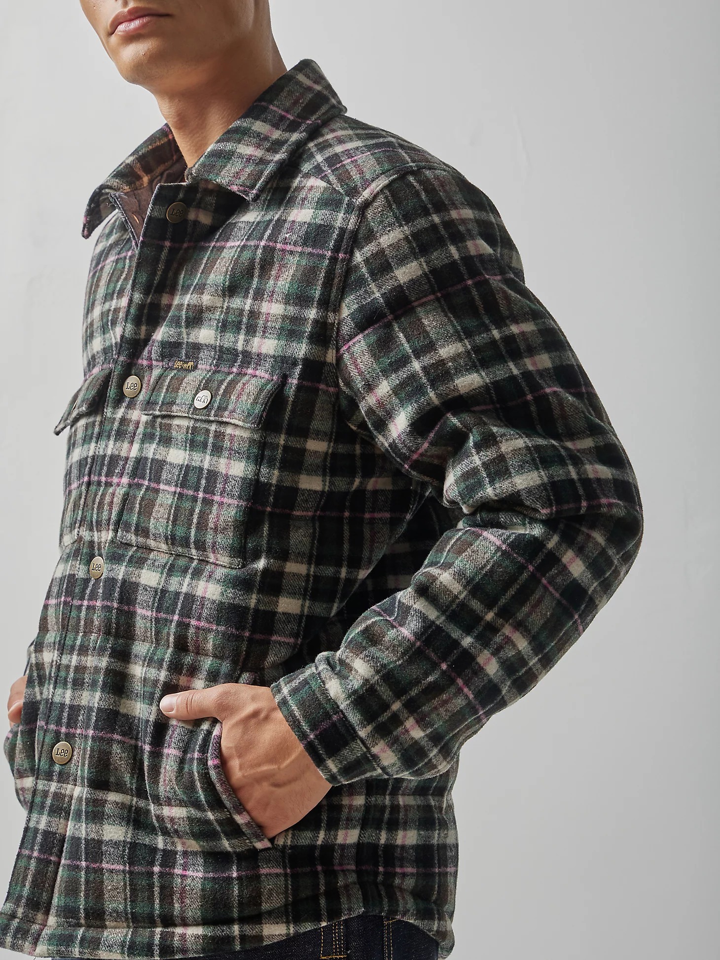 Куртка-рубашка утепленная мужская LEE® X THE BROOKLYN CIRCUS® OVERSHIRT ...