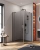 Cezares SLIDER-AH-1-100-100/110-GRIGIO-GM SLIDER-AH-1-100-100/110-GRIGIO-GM Душевой уголок