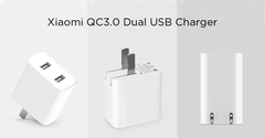 Зарядное устройство Xiaomi на 2 USB порта Quickcharge 3.0