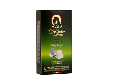 Капсулы Carraro Don Cortez Brasile, 10шт