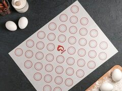 Коврик армированный для макаронс Доляна, 4030 см, цвет МИКС