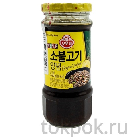 Маринад для говядины барбекю Beef Bulgogi Marinade Ottogi, 240 гр