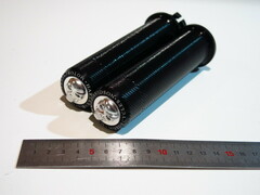 Грипсы алюминиевые чёрные 25мм Honda Steed Shadow Magna