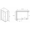 Abber Schwarzer Diamant AG301405-S905 Душевой уголок, 140x90x190