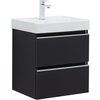 Aquanet 337952 Тумба Вега 2.0 50 2 ящ. цв.черный (337952)
