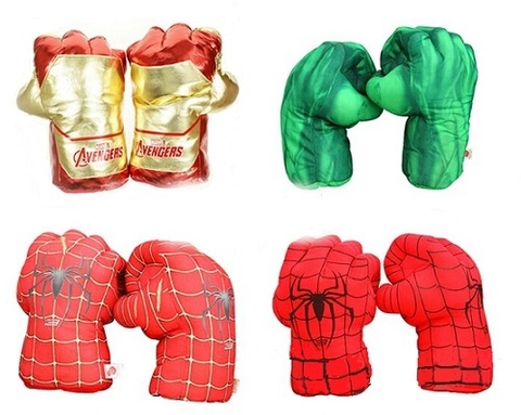 Супергерои Марвел перчатки мягкие — Gloves Superhero Plush