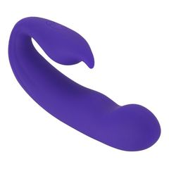 Фиолетовый вибратор G-Spot Dual Stimulator with Rolling Ball - 17,1 см. - 