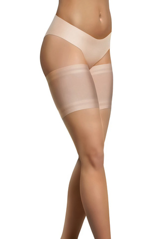 Бандалетки (подвязки на бедро) Satin Opaska Na Udo Beige Ewlon