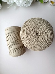 Linen polyester cord 4 mm