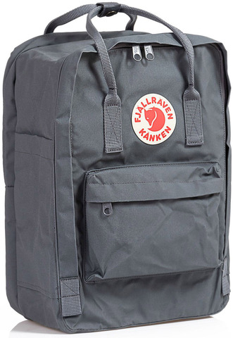 Картинка рюкзак городской Fjallraven Kanken Laptop 15 046 Super Grey - 1