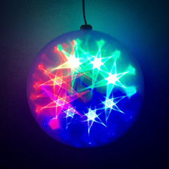 Эксклюзивный шар с LED светодиодами  Ceiling Colourful Star Light