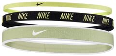 Повязка на голову Nike Mixed Width Hairbands 3P - lime ice/black/lime ice