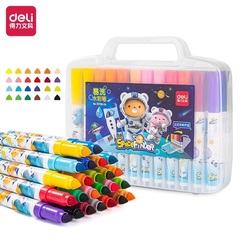 Фломастеры Deli для рисования, 24 цвета