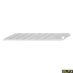 OLFA 9 мм, 10 шт, в боксе, сегментированные лезвия (OL-SAB-10)
