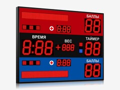 Табло для самбо Импульс 718-D18x9-D8x9-L2xS8x64xP10-S8-P1