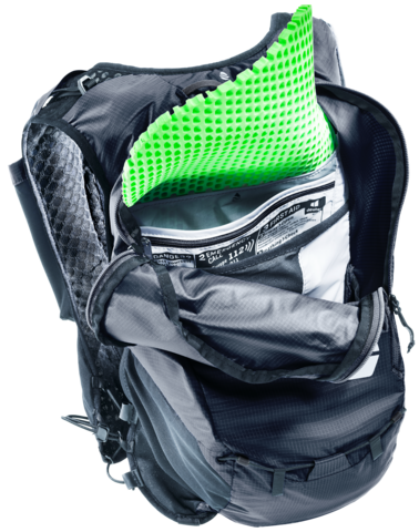 Картинка рюкзак беговой Deuter Ascender 7 Black - 11