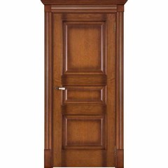 Купить Межкомнатная дверь шпонированная Porte Vista Флоренция Терзо светлый мёд тон 5 глухая