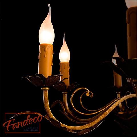 Люстра Arte Lamp Fregiato A7202LM-8GA