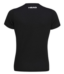 Женская теннисная футболка Head Padel SPW T-shirt W - black