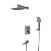 Cezares SLIDER-VDSET-01 SLIDER-VDSET-01 Душевой комплект встраиваемый с изливом (смеситель, верхний душ, ручной душ со шлангом, излив, штуцер с держателем), хром