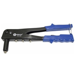 Заклепочник КОБАЛЬТ 270 мм, заклепки 2,4-3,2-4,0-4,8 мм, блистер (243-486)