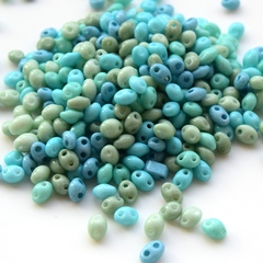 Бисер Twin Микс №09 бирюзовый