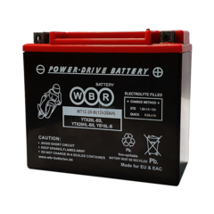 Аккумулятор WBR SMT / WBR MT 12-20-B (YTX20L-BS, TX20HL-BS, YB16L-B, YB18L-A)
