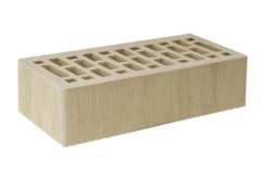 Кирпич лицевой Маркинский Светло-бежевый, тростник, 1NF