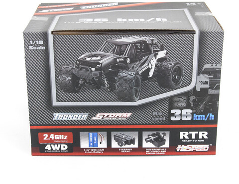 Радиоуправляемая машина Thunder Storm 4WD 1:18 - HS18302