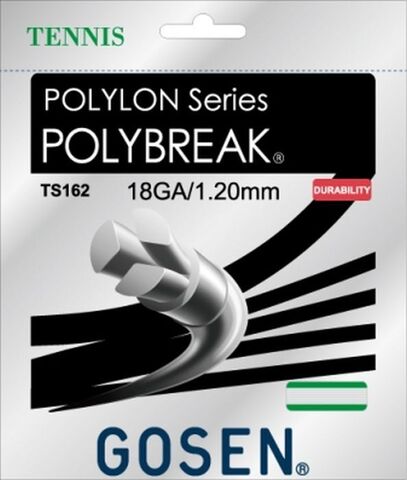 Теннисные струны Gosen Polylon Polybreak (12.2 m) - white